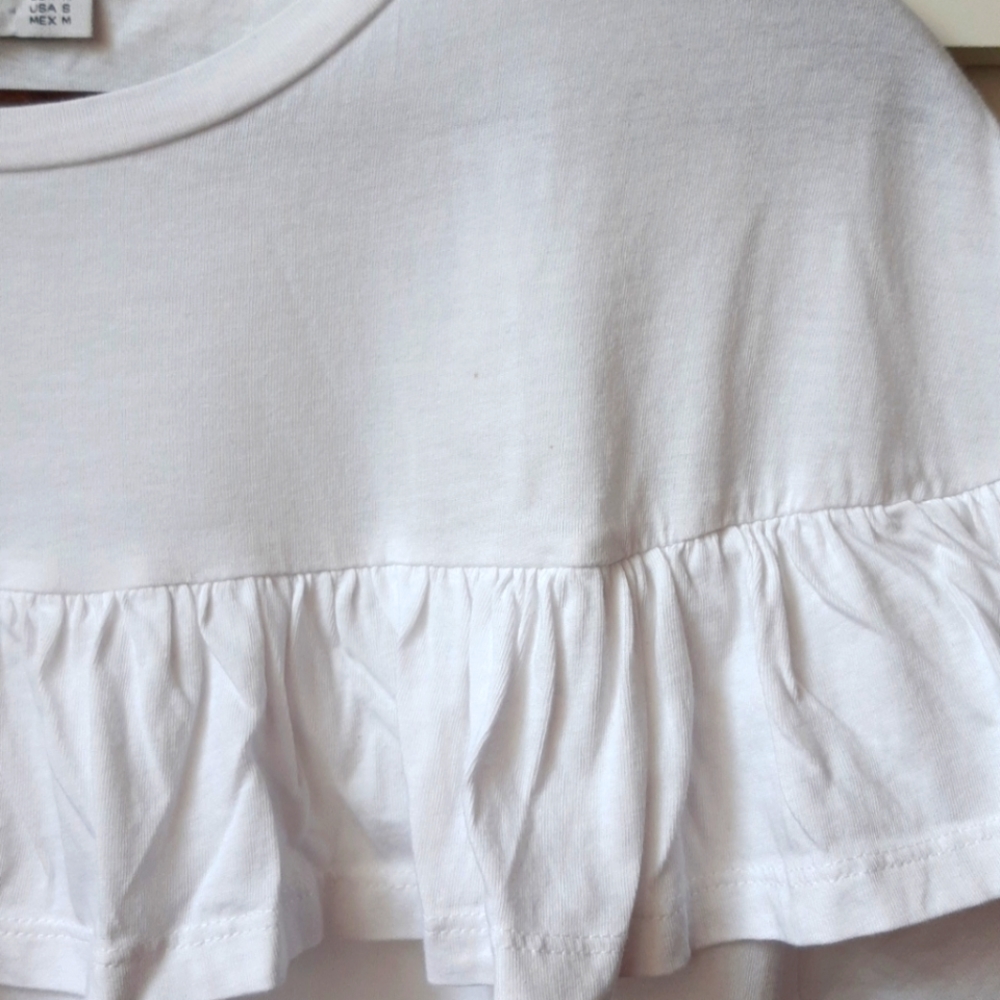 MANGO Ruffle Tee - Picture 3 of 3